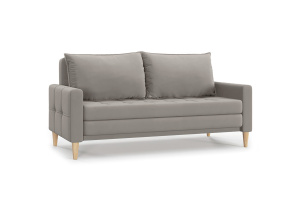 Прямой диван Этро люкс с опорой №5 (спальное 140 см) Энерджи Лайт 810/16 Вид по диагонали