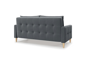 Прямой диван Этро люкс с опорой №5 (спальное 140 см) Энерджи Лайт 810/19 Вид сзади