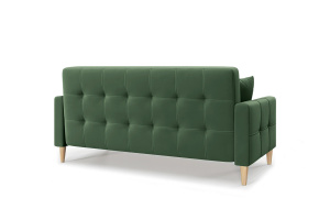 Прямой диван Этро люкс с опорой №5 (спальное 140 см) Amigo Green Вид сзади