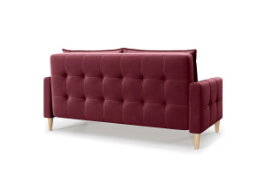 Прямой диван Этро люкс с опорой №5 (спальное 140 см) Энерджи Лайт 810/17 Вид сзади