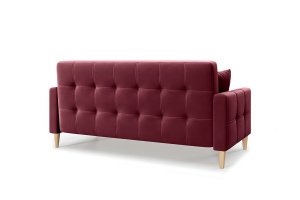 Прямой диван Этро люкс с опорой №5 (спальное 140 см) Энерджи Лайт 810/17 Вид сзади