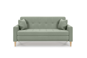 Прямой диван Этро люкс с опорой №5 (спальное 140 см) Zara Olivo 30 Вид спереди