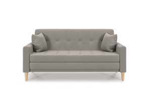 Прямой диван Этро люкс с опорой №5 (спальное 140 см) Энерджи Лайт 810/16 Вид спереди