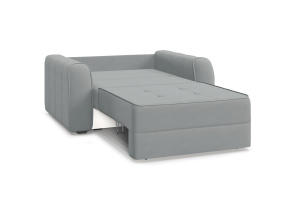 Прямой диван Каймак мини (140 см) Zara Steel 52 Спальное место