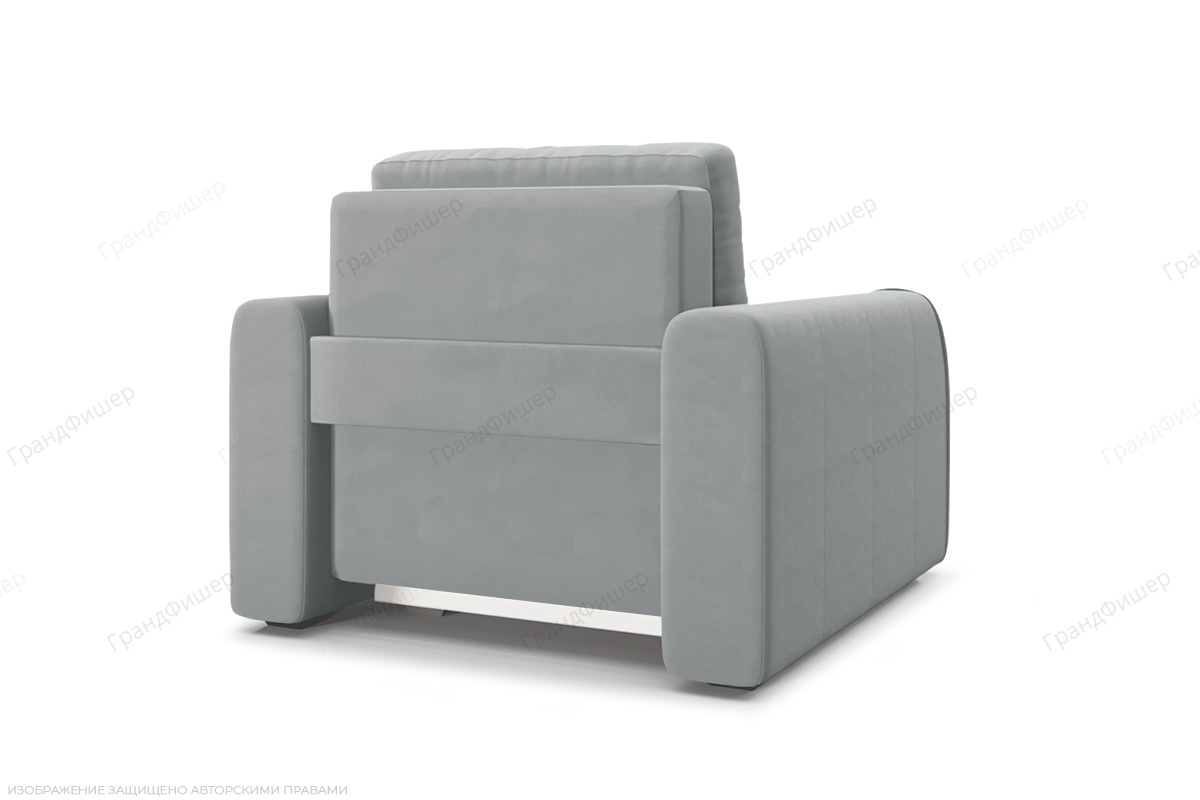 Кресло Каймак мини Zara Steel 52 Вид сзади