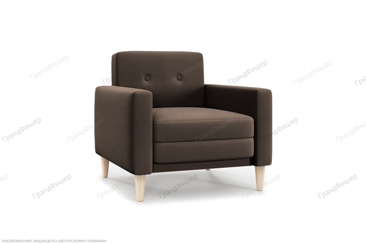 Неглубокий диван Глэм опора №5 Энерджи Лайт 810/7 Вид по диагонали