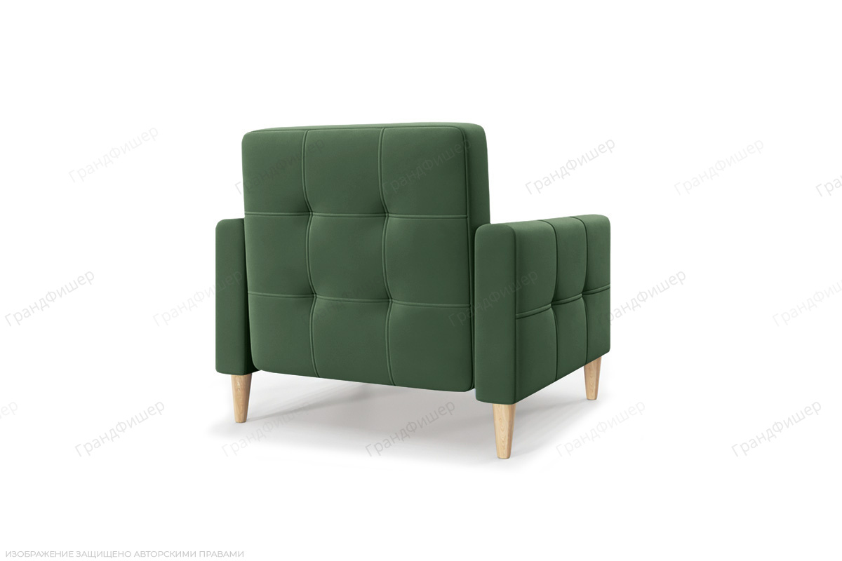Кресло Этро люкс с опорой №5 Amigo Green Вид сзади