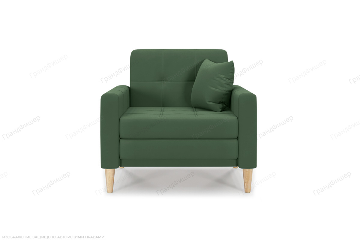 Кресло Этро люкс с опорой №5 Amigo Green Вид спереди