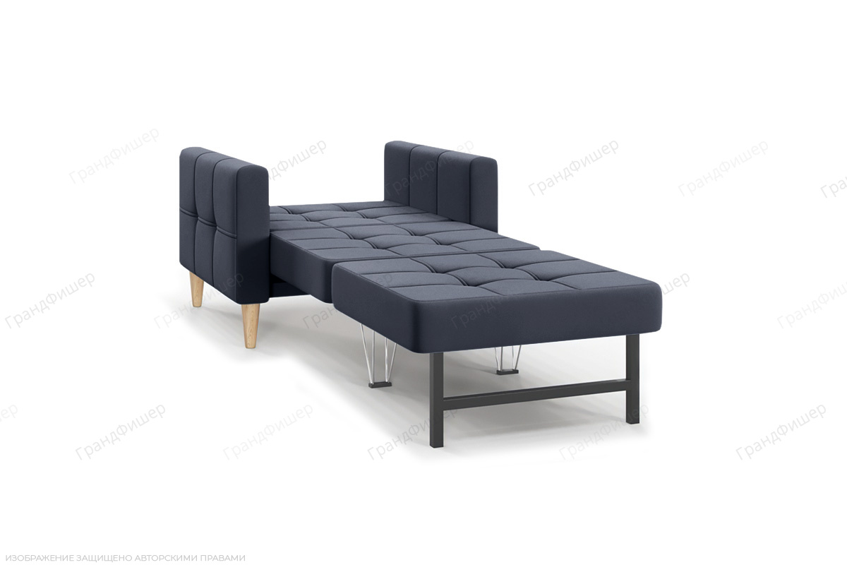 Кресло Этро люкс с опорой №5 Amigo Navy Спальное место