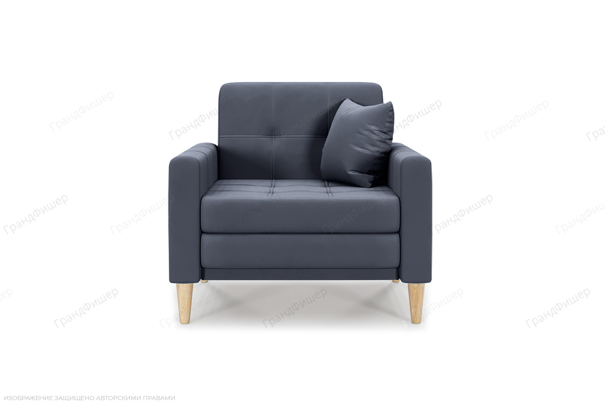 Кресло Этро люкс с опорой №5 Amigo Navy Вид спереди