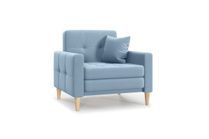 Кресло Этро люкс с опорой №5 Amigo Blue Вид по диагонали