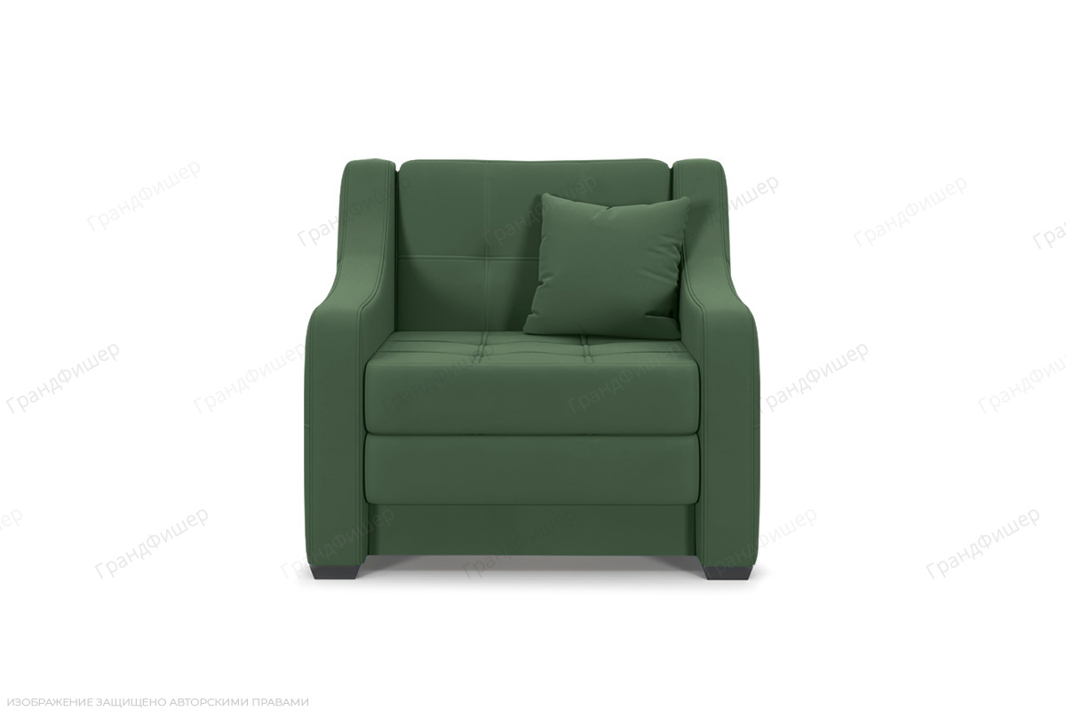 Неглубокий диван Сохо Amigo Green Вид спереди