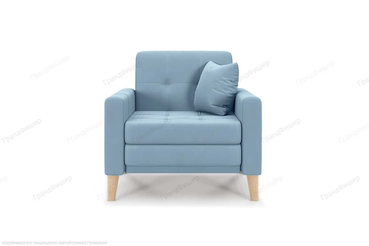 Кресло Этро люкс с опорой №3 Amigo Blue Вид спереди