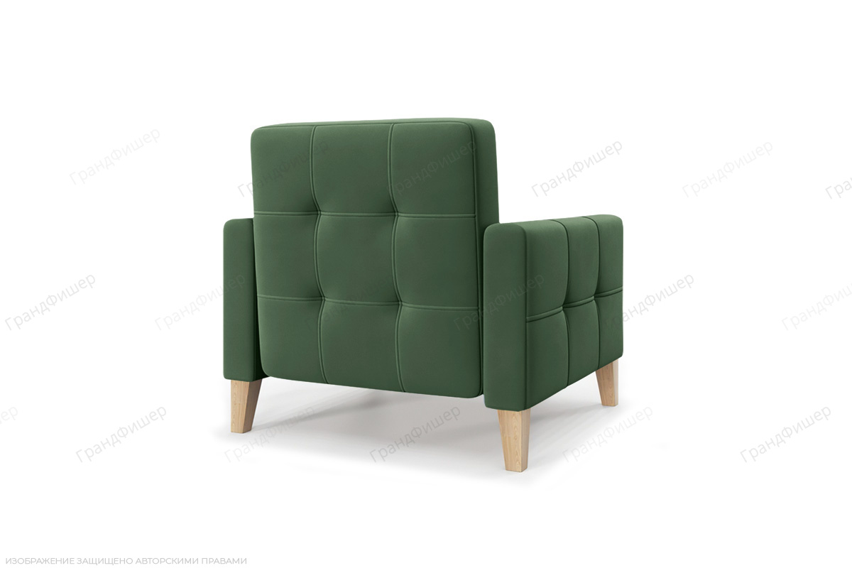 Кресло Этро люкс с опорой №3 Amigo Green Вид сзади