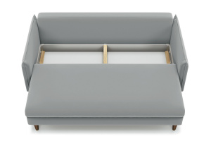 Прямой диван Порту-2 Zara Steel 52 Ящик для белья