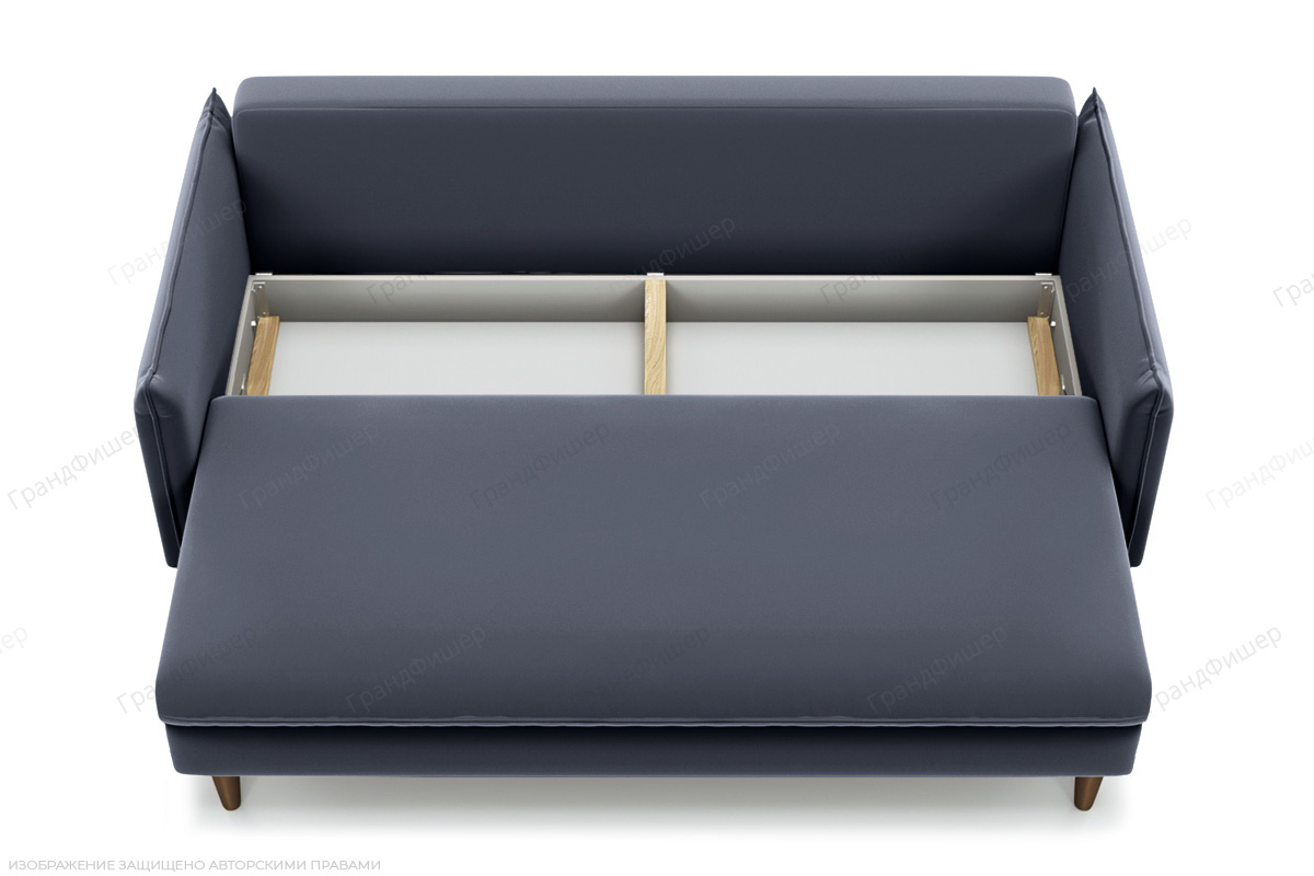 Прямой диван Порту-2 Amigo Navy Ящик для белья