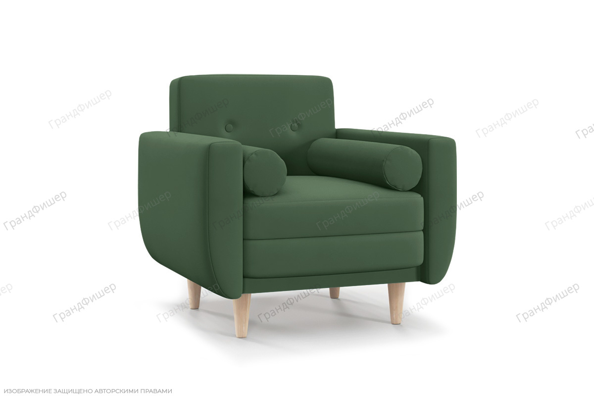 Кресло Шуга Amigo Green Вид по диагонали