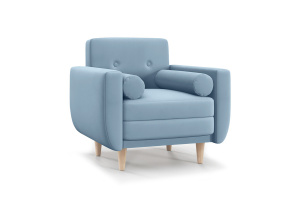 Кресло Шуга Amigo Blue Вид по диагонали