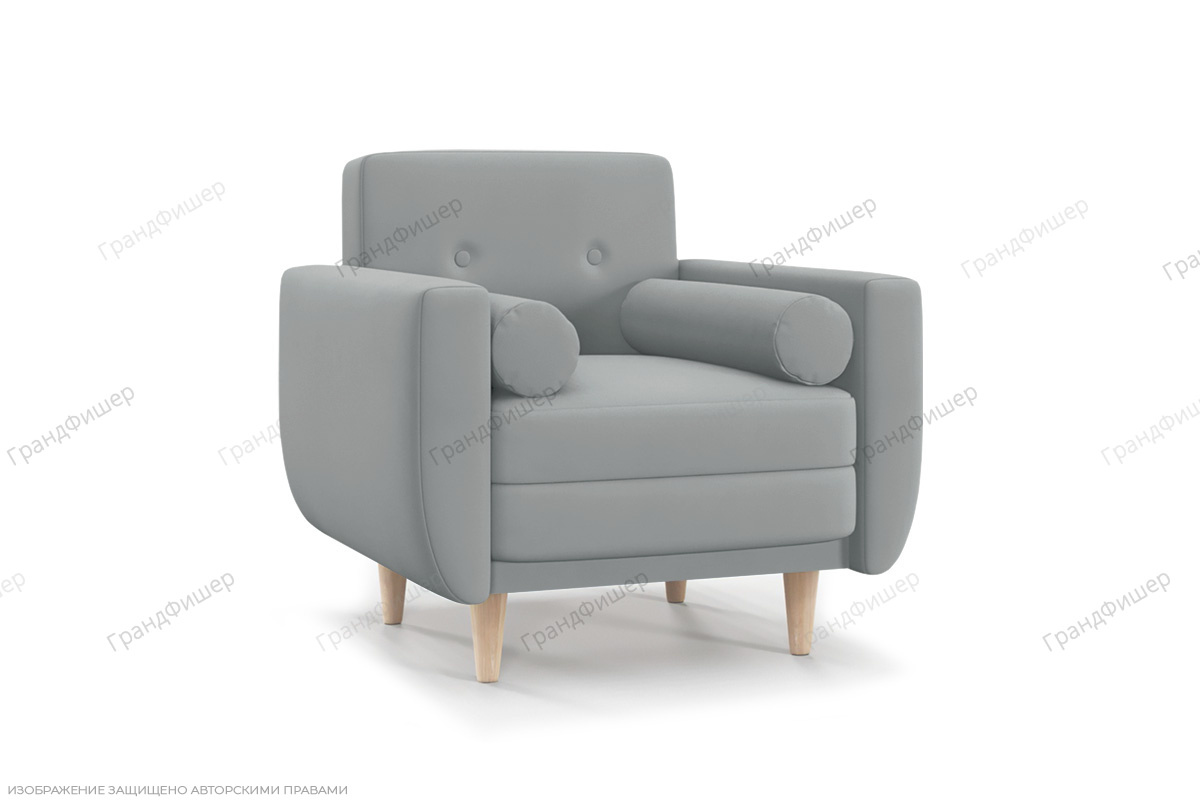 Кресло Шуга Zara Steel 52 Вид по диагонали