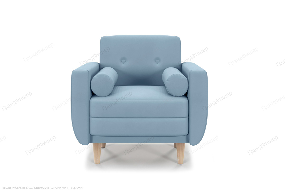 Кресло Шуга Amigo Blue Вид спереди