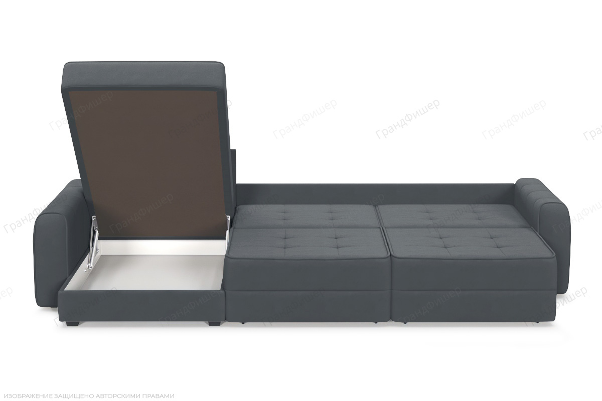 Угловой диван Кайман А2 Энерджи Лайт 810/19 Ящик для белья