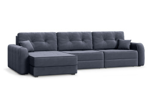 Угловой диван Кайман А2 Amigo Navy Вид по диагонали