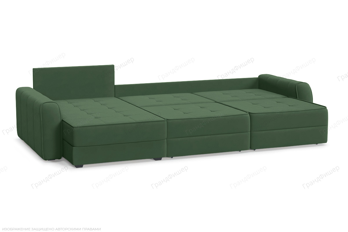Угловой диван Кайман А2 Amigo Green Спальное место