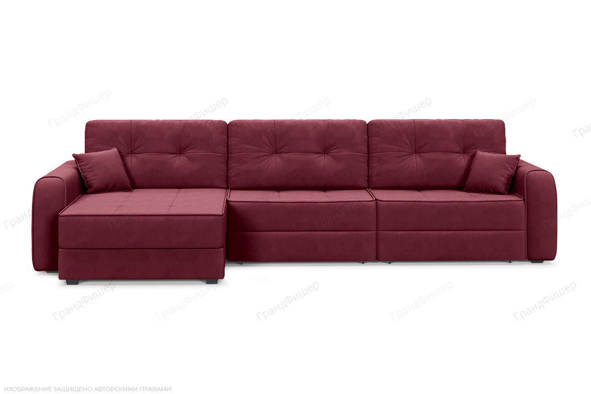 Угловой диван Кайман А2 Энерджи Лайт 810/17 Вид спереди