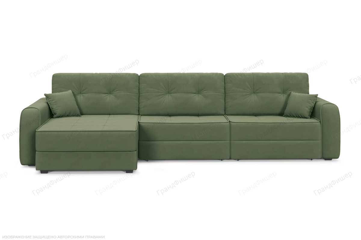 Угловой диван Кайман А2 Энерджи Лайт 810/13 Вид спереди