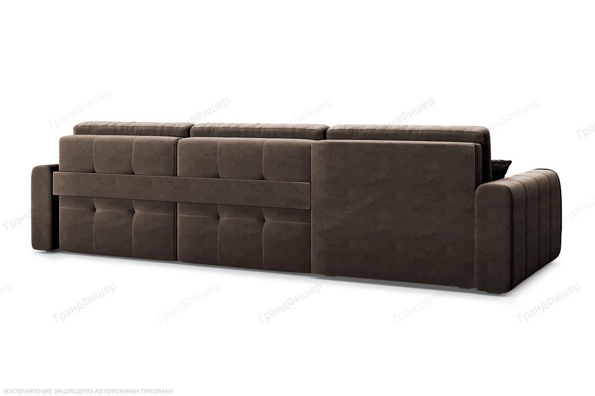 Угловой диван Кайман А2 Энерджи Лайт 810/7 Вид сзади