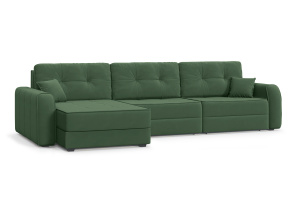 Угловой диван Кайман А2 Amigo Green Вид по диагонали
