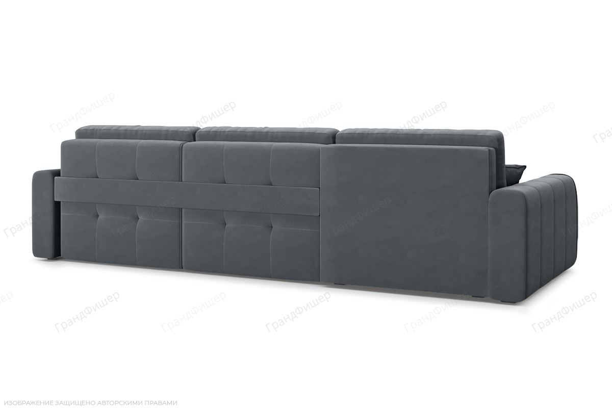 Угловой диван Кайман А2 Энерджи Лайт 810/19 Вид сзади