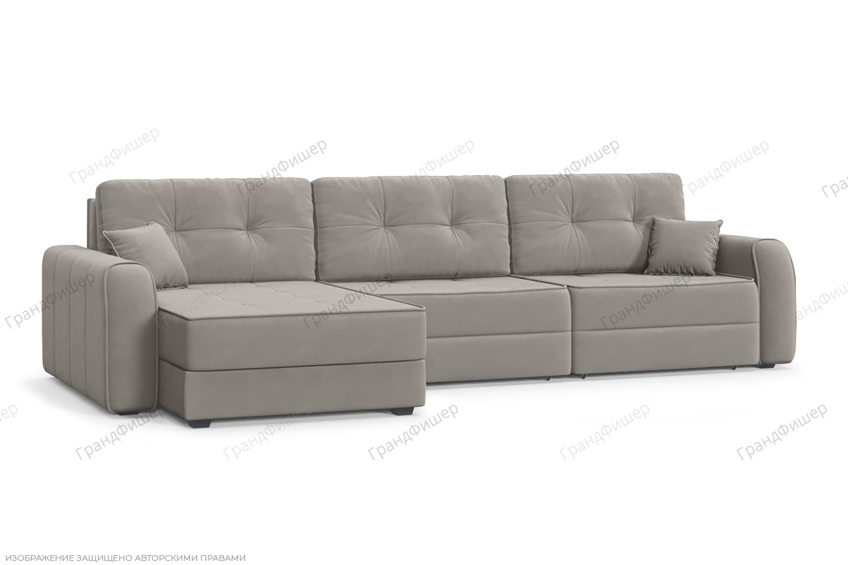 Угловой диван Кайман А2 Энерджи Лайт 810/16 Вид по диагонали