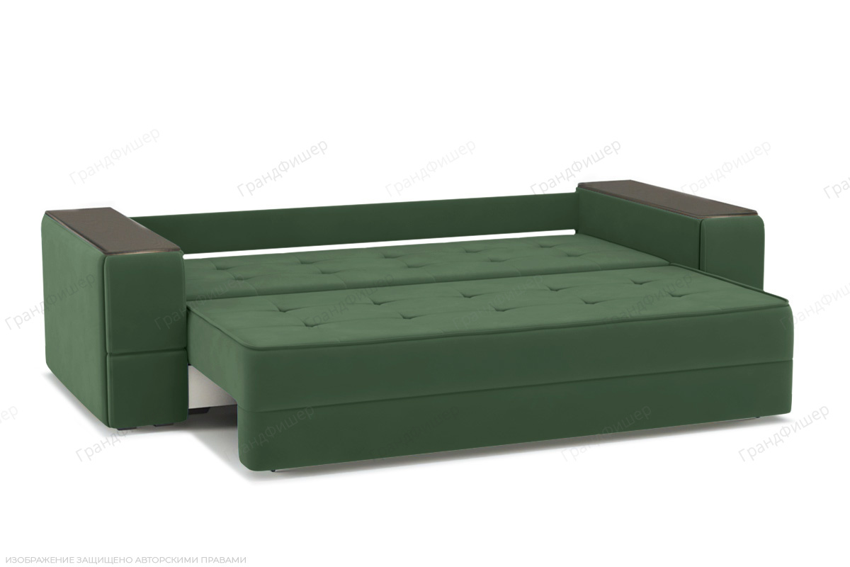 Пружинный диван Кайман-7 с ящиками Amigo Green Спальное место