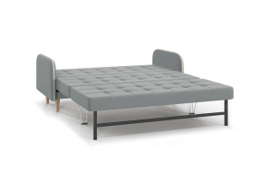 Прямой диван Монро (спальное 140 см) Zara Steel 52 Спальное место