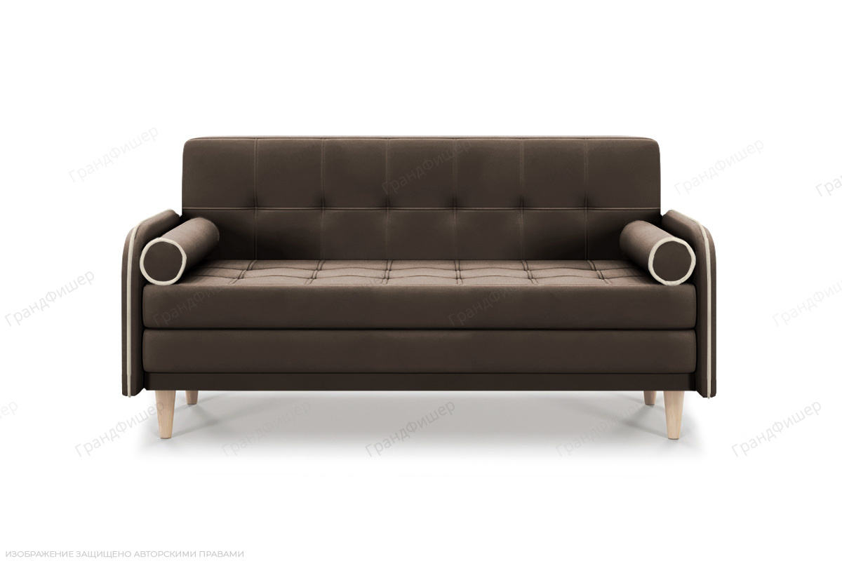 Прямой диван Монро (спальное 140 см) Энерджи Лайт 810/7 Вид спереди