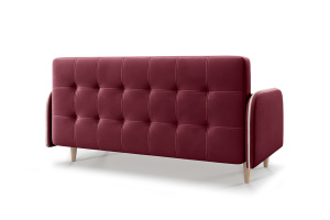 Прямой диван Монро (спальное 140 см) Энерджи Лайт 810/17 Вид сзади