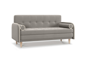 Прямой диван Монро (спальное 140 см) Энерджи Лайт 810/16 Вид по диагонали