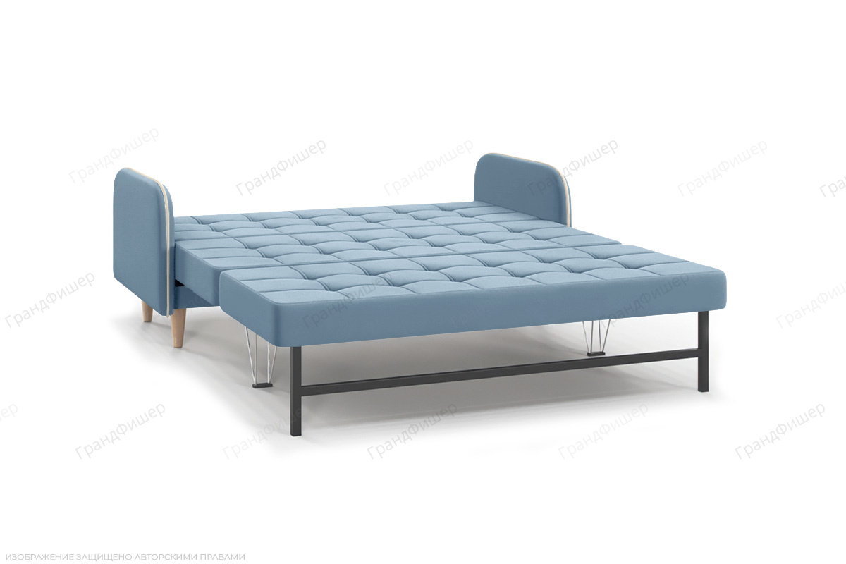 Прямой диван Монро (спальное 140 см) Amigo Blue Спальное место