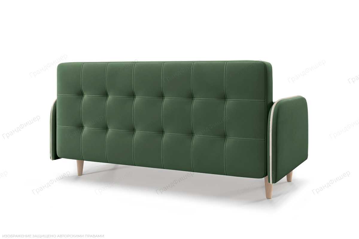 Прямой диван Монро (спальное 140 см) Amigo Green Вид сзади