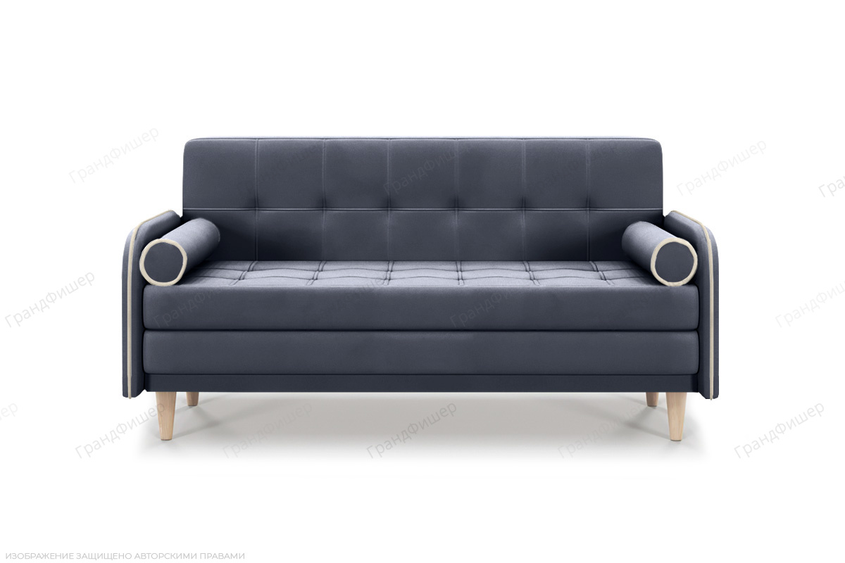 Прямой диван Монро (спальное 140 см) Amigo Navy Вид спереди