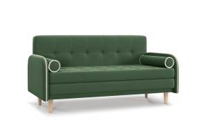 Прямой диван Монро (спальное 140 см) Amigo Green Вид по диагонали