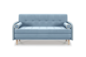 Прямой диван Монро (спальное 140 см) Amigo Blue Вид спереди
