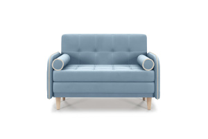 Голубой диван Монро Amigo Blue Вид спереди