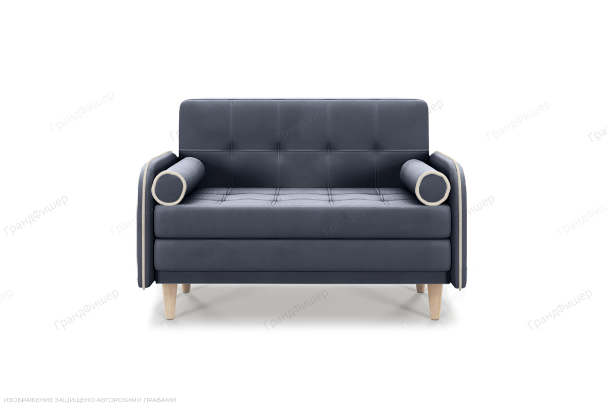 Прямой диван Монро Amigo Navy Вид спереди