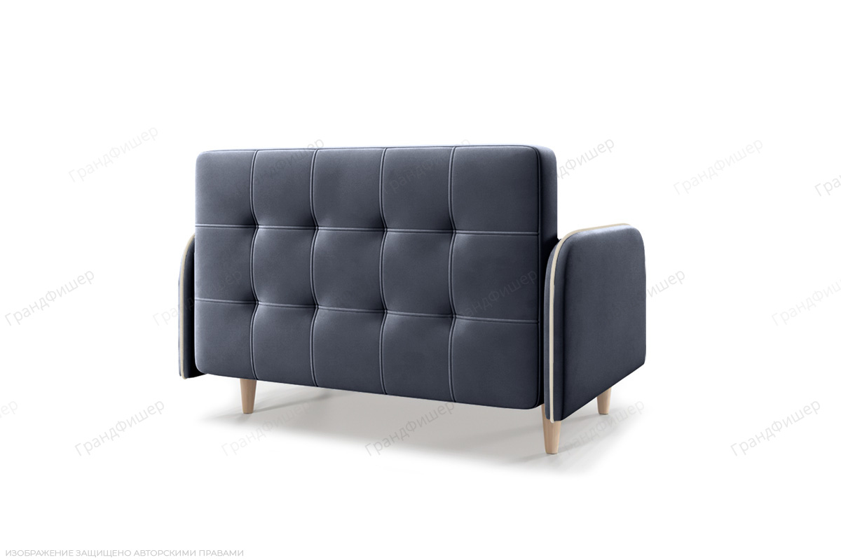 Прямой диван Монро Amigo Navy Вид сзади