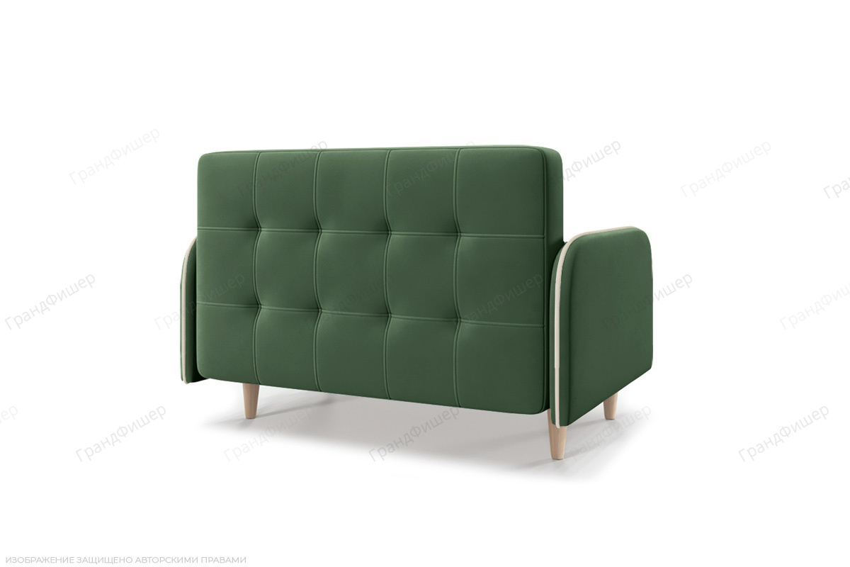 Прямой диван Монро Amigo Green Вид сзади