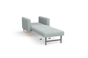 Неглубокий диван Майами Zara Steel 52 Спальное место