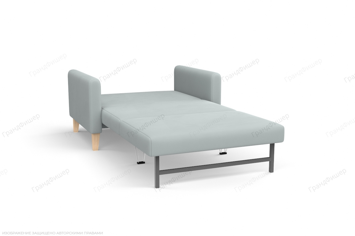 Односпальный диван Майами Zara Steel 52 Спальное место