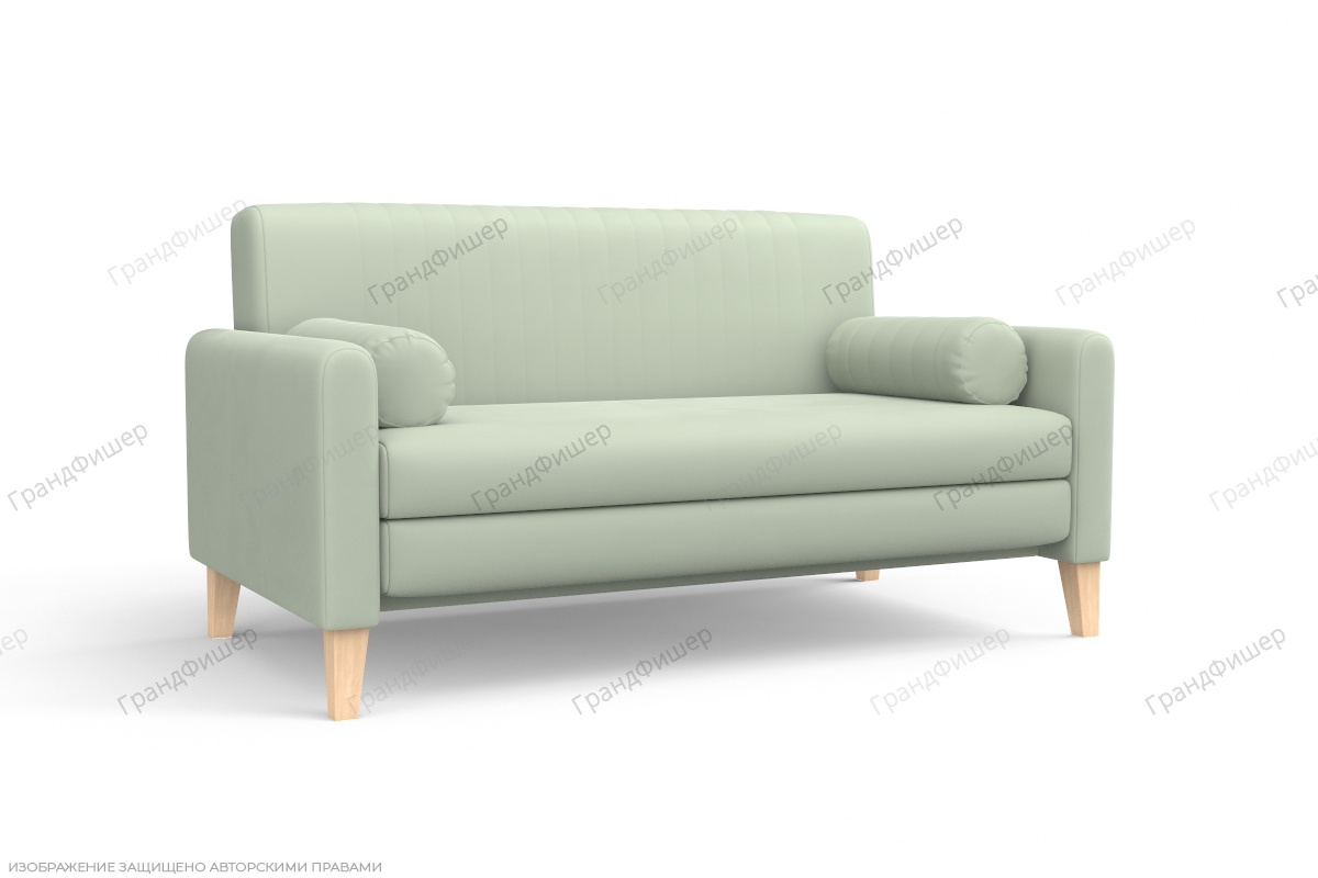 Прямой диван Майами (спальное 140 см) Zara Olivo 30 Вид по диагонали